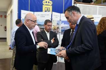 La fiesta aniversario de Global se celebró este miércoles en el Cabildo grancanario (Foto TA)